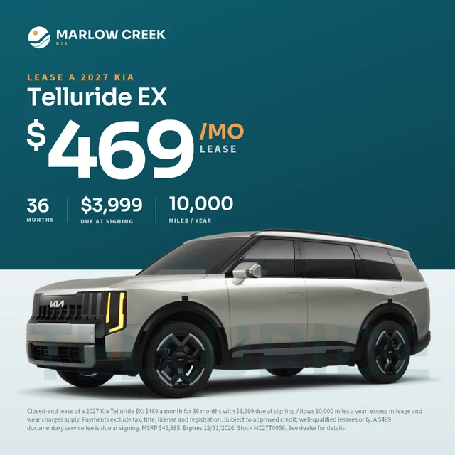 The shared lease design for Marlow Creek Kia